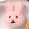 Novedad otoño e invierno lindo broche de peluche de conejito al por mayor colgante de bolsa de chicas de dibujos animados japoneses accesorios para ropa