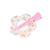 Horquilla Coreana de Flor Hueca Sin Marcas Horquilla de Estrella de Cinco Puntas con Manchas Accesorios para el Cabello Florales Versátiles Horquilla de Acrílico