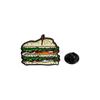 Insignia Broche Metálico Lindo de Comida de Dibujos Animados Pizza Ensalada de Verduras Hot Dog Sándwich Sin Costuras Ropa Anti-Luz
