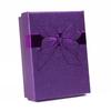 Caja de papel con cubierta de cielo y tierra, caja de joyería con lazo impreso, caja de papel para joyería, caja para anillos, caja para collares, caja para pendientes y colgantes