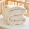 Colcha para bebé núcleo de colcha algodón puro para recién nacido acolchado grueso forro interior colcha de algodón hecha a mano para niños colcha de guardería universal para todas las estaciones