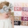 Diadema de Satén con Lazo de Cola de Golondrina Estilo Nuevo Europeo y Americano Accesorios para el Cabello de Bebé de Nylon Elástico Pañuelo para la Cabeza Cómodo para Niñas