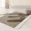 Alfombra nórdica de estilo nórdico para sala de estar, venta al por mayor, moderna y sencilla, para el hogar, para dormitorio, para mesa de centro completa