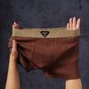 Roupa Íntima Masculina de Fábrica Verão Algodão Puro Masculina 10A Virilha Antibacteriana Tendência Tamanho Grande Boxer Shorts Quatro Cantos