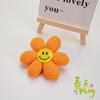 Broche de Flor con Cara Sonriente Linda Relleno de Algodón Accesorios Ropa para Niños Bolsas Zapatos y Calcetines Accesorios Nuevo Estilo 2024