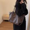 Bolso Retro de Alta Gama Transfronterizo de Gran Capacidad para Mujer 2025 Nuevo Estilo Bolso de Hombro Bolso para Ir al Trabajo Bolso Tote de Moda