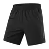 Pantalones cortos tejidos con protección solar y tacto fresco, transpirables, elásticos en cuatro direcciones, de nailon-spandex, para correr, fitness, deportes y uso casual, de longitud hasta la rodilla