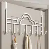 Gancho sin perforaciones Lujo ligero Dormitorio Colgante de pared Tipo trasero Sin marca Artefacto para guardar ropa Gancho colgante fuerte Parte trasera de la puerta
