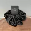 Scrunchie de Gasa de Color Sólido Simple y Elegante Malla para Cola de Caballo Cuerda para el Cabello Banda Elástica Accesorio para el Cabello