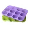 Molde redondo de silicona para pastel DIY postre de mousse repostería maffin herramienta de molde para hornear silicona
