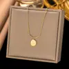 Colar Transfronteiriço para Mulheres, Não Desbota, Luxo Leve, Joia Exquisita de Nicho para Clavícula, Joia de Clavícula de Alta Qualidade para Mulheres