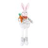 Transfronterizo Nuevo Conejo de Pascua Piernas Largas Muñeco Sentado Muñeco Lindo Decoraciones Interiores para Fiesta de Vacaciones
