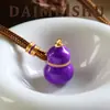 Nova Moda Retro Estilo Chinês Simples Temperamento Versátil Colorido Esmalte Cabacinha Corrente para Suéter Luxo Leve High-End Colar Longo
