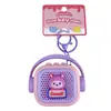 Llavero Mini Altavoz para Grabar Música Juguete para Aliviar el Estrés Colgante para Estudiantes Accesorio para Bolsos Regalo de Máquina de Garra Venta al por Mayor