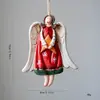 Colgante Decorativo de Ángel Pequeño de Resina Estilo Europeo Retro Navideño Nuevo Producto Decoración de Árbol de Navidad Colgante