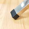 Tubo cuadrado de 15*30 cubierta de plástico goma blanda cubierta de plástico pvc tapón de tubo de acero tapón de goma tapón antideslizante antiarañazos para mesa y silla