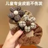 Scrunchies de Cuadros y Flores de Moda, Ligas Dulces para Coletas y Chongos de Niñas, Lindos Accesorios Versátiles para el Cabello