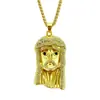Europa y Estados Unidos joyería de moda para discoteca joyería hip-hop collar con colgante para hombre collar de diamantes de moda colgante