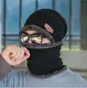 Sombrero nuevo para hombre transfronterizo con etiqueta, deportivo, para exteriores, cálido, bufanda, más orejeras tejidas acolchadas de terciopelo, sombrero para la cabeza