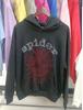 Sudadera Araña Sudadera Sudadera Araña Red de Araña Mundo Sp5Der Ropa Deportiva Exterior con Pedrería