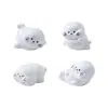 Fofo Bichinho de Pelúcia de Foca para Micro Paisagem, Cenário Kawaii de Campo de Neve e Geleira Acessórios Decorativos DIY Pequenos Enfeites