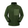 Chaqueta de Polar Cárdigan de Manga Larga con Cremallera para Hombre Otoño e Invierno con Capucha Cálido Polar Superior Ocio al Aire Libre
