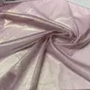 Tecido texturizado com padrão de losangos e pequenos pontos densos, tecido de malha brilhante para vestidos de noiva, trajes de palco e roupas de performance femininas