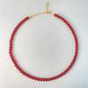 Collar de Bolas de Ónice con Cuentas de Estilo Japonés y Coreano, Moda de Nicho, Clásico, Combinable, Lujo Ligero, Retro, Cadena de Clavícula de Alta Calidad para Mujeres