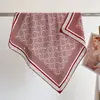 Bufanda Cuadrada de Seda y Lana de Moda de 65 cm para Mujer, Nueva Colección Otoño e Invierno 2026, Estilo Casual, Protección para el Cuello y Chal a Prueba de Frío