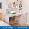 Armario con Escritorio de Computadora Integrado Escritorio de Dormitorio Principal Estantería Mesa de Madera Maciza con Simple Hogar Estudiante Escritorio de Computadora de Escritorio