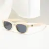 Gafas de Sol Transfronterizas, Mismo Estilo que las Gafas de Sol Retro Ojo de Gato Anti-UV de la Celebridad de Internet, Gafas de Sol de Moda y Personalizadas para Mujer