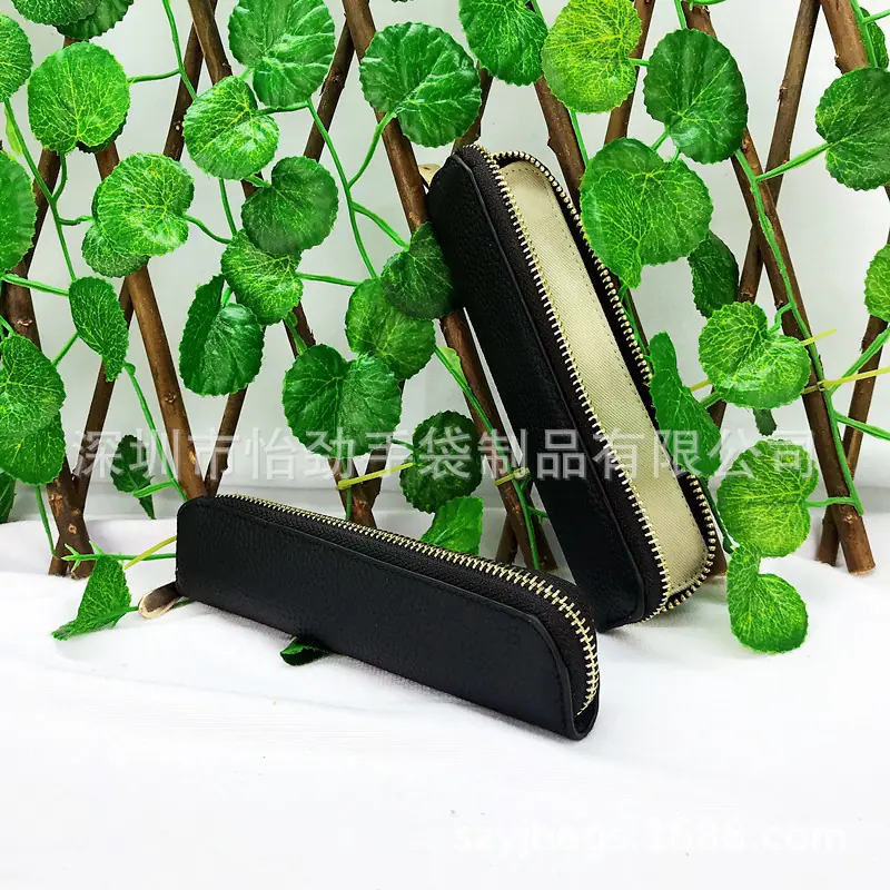 真皮仪器包