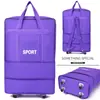 158 Aerolíneas Bolsa de Consignación Plegable Trabajo Equipaje Bolsa de Gran Capacidad Extragrande Mochila para Hombre Bolsa de Almacenamiento Bolsa de Viaje con Ruedas