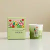 Vela Perfumada Sin Humo de Nudo de Bambú Fresca y Sencilla para Interiores de Larga Duración, Fragancia para el Hogar del Dormitorio, Cera de Soja Natural