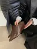 Mules de tacón alto de cuña con punta cuadrada para mujer estilo europeo y americano, mules de moda para exteriores con tacón grueso sin cordones