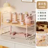 Estante de Almacenamiento para Cosméticos de Madera Maciza Tocador Productos para el Cuidado de la Piel Joyería Lápiz Labial de Alta Calidad Exhibidor de Perfume Caja de Almacenamiento de Escritorio