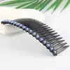 Peine de Flor con Pedrería para el Cabello para Niñas, Temporada de Primavera y Verano, Diadema Sencilla para Recoger el Flequillo y el Cabello de la Frente para Mujeres