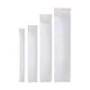 Bolsa Express con Burbujas de Película Compuesta Blanca Mate Perlada Película Coextruida Bolsa de Sobre con Burbujas Película de Burbujas a Prueba de Golpes Bolsa de Empaque con Burbujas
