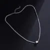 Collar cuadrado Wang Yibo del mismo estilo, cadena de collar combinable con personalidad para amantes del hip hop japonés y coreano, ideal para estudiantes masculinos y femeninos.