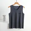 Chaleco térmico sin costuras para hombre, engrosado con forro polar para otoño/invierno, corte holgado, se puede usar como capa exterior, capa base de cuello en V