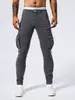 Aliexpress 2026 Verano Hombres Versátiles Ajuste Delgado Jeans Hip Hop Estilo Callejero Americano Pantalones Casuales Venta al por Mayor