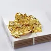 Papel Folha de Ouro 14*14 para Decoração de Casa, Decoração de Teto, Adesivos de Teto, Folha de Ouro Imitação Taiwan