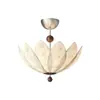 Candelabro Giratorio para Restaurante de Estilo Medieval con Mecedora Móvil 2025 Nuevo Tejido Estampado Creativo Lámparas de Flor de Loto para Dormitorio