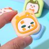 Ímãs de Geladeira de Silicone de Desenho Animado Criativos, Adesivos Magnéticos de Geladeira Fofos, Ímãs de Geladeira de Borracha Macia de PVC com Padrões de Desenho Animado Personalizáveis