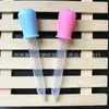 Dispensador de medicina para bebés al por mayor, gotero de silicona para alimentar medicina, dispensador de medicina para alimentar agua, dispensador de medicina anti-asfixia para bebés, 5ML