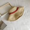 Sombrero de paja tejido para mujer, estilo coreano, para primavera y otoño, para todo tipo de ocasiones, para playa, plegable, con protección solar, para verano