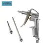 Fornecimento do Fabricante de Liga de Alumínio Pneumático com Haste Longa Pistola Pneumática para Soprar Poeira Ferramenta de Remoção de Poeira Pistola de Ar de Alta Pressão Pistola de Soprar Poeira para Limpeza