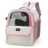 Bolsa portátil para gatos para el verano, mochila plegable ligera para gatos, bolsa para perros, mochila para mascotas, bolsa de transporte para viajes