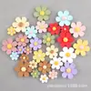 Accesorios de Resina Margarita Pequeña Girasol Funda de Teléfono DIY Materiales para Niños Pegamento Crema Accesorios para el Cabello Flores Hechas a Mano