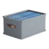 Caja de almacenamiento de mesa caja de almacenamiento de ropa caja de almacenamiento hogar organizador de ropa artefacto caja de almacenamiento tipo cajón balcón calcetines